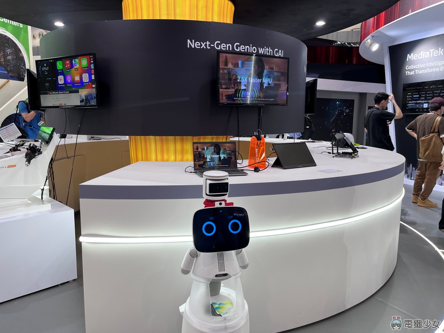 Computex 2025｜聯發科技展區：從混合運算到 AI 生活地圖 一站式體驗未來科技