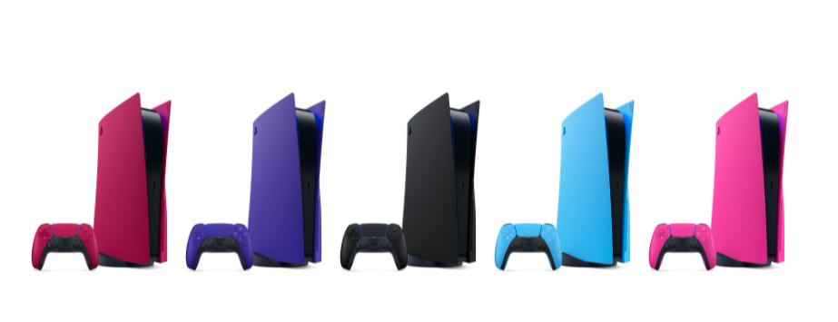 幫 PS5 換新衣！PlayStation 推出 5 色『 主機護蓋 』，搖桿也新增了 3 個新顏色！