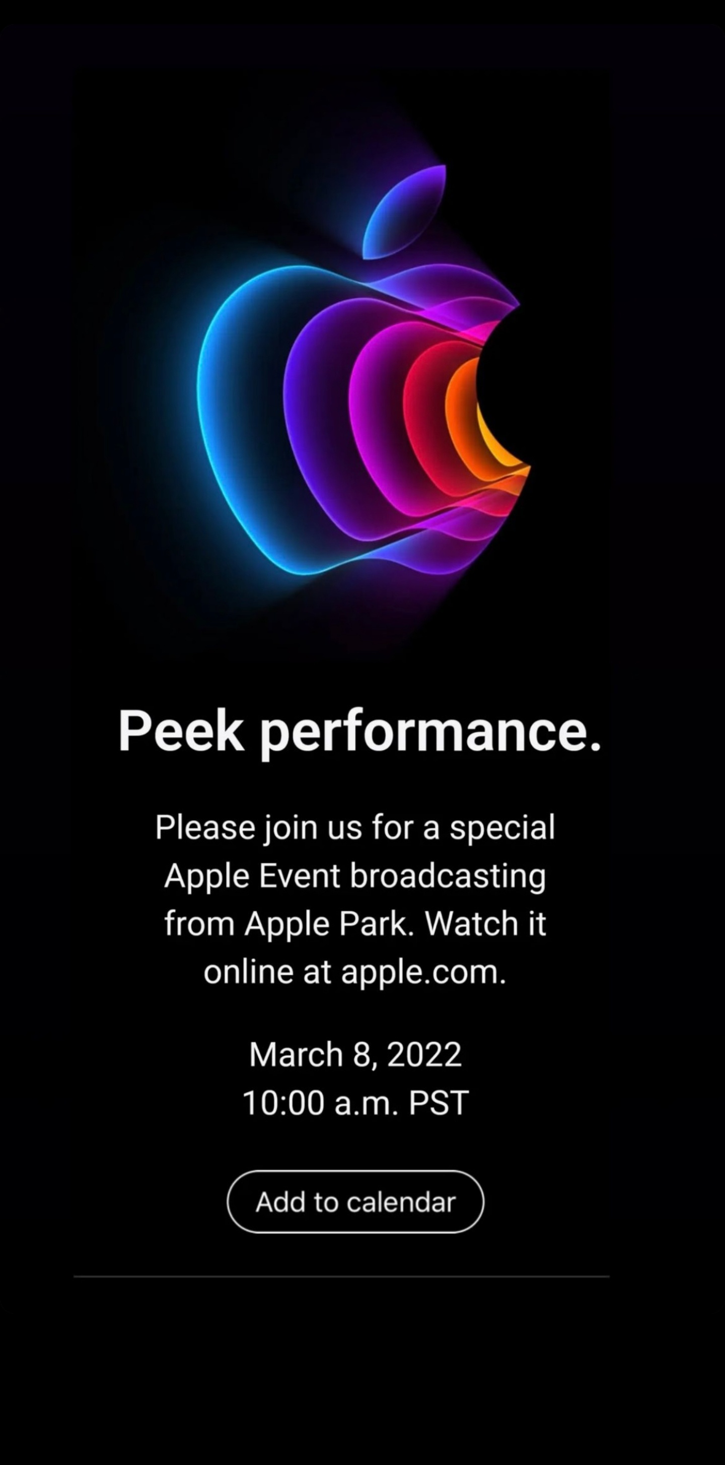 蘋果確定在下週 3/9 舉辦春季發表會！將迎來全新的 iPhone SE、iPad Air 5 和 Mac Mini？