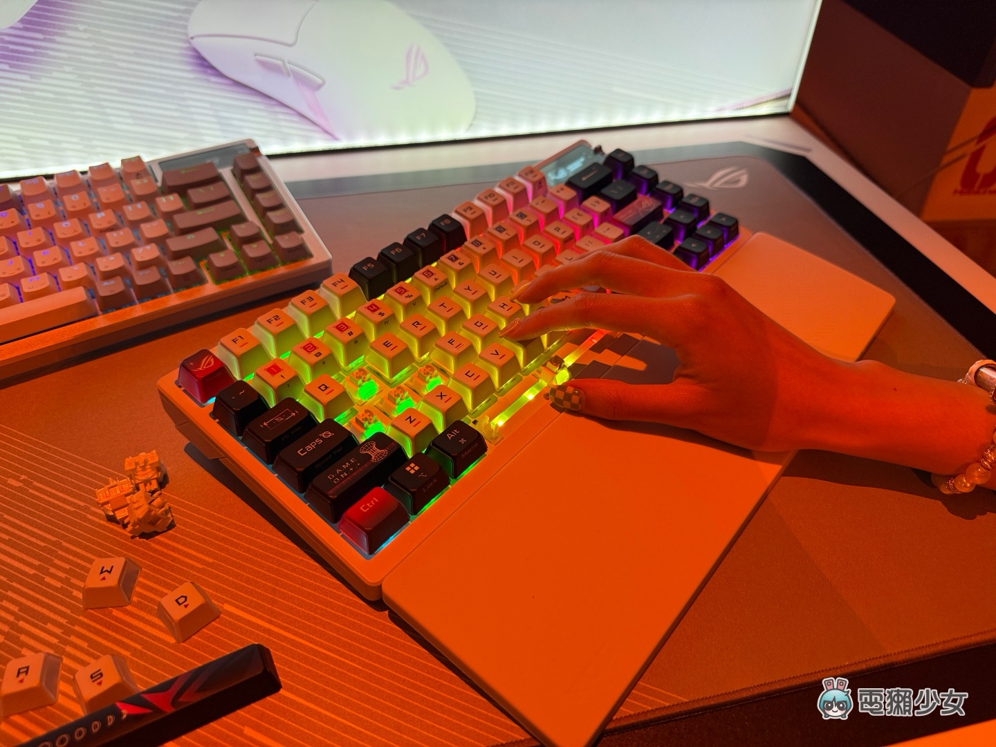 ROG 2025最新電競周邊開箱：Azoth X鍵盤、Keris II滑鼠、Delta II耳機亮點一次看