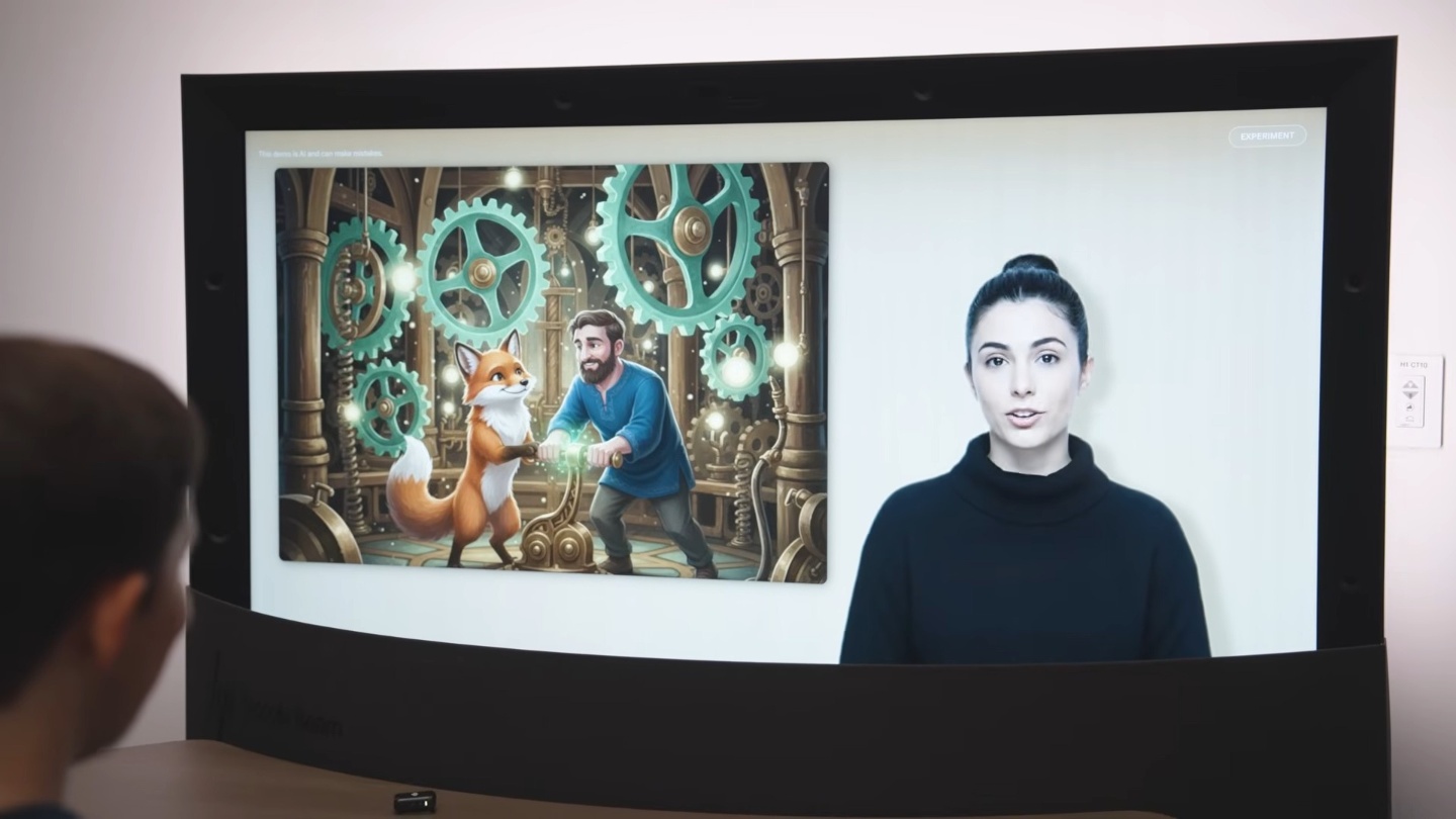 Google Beam 3D 視訊會議 $25,000 開賣！HP Dimension 65 吋 light field、7 鏡頭 14 麥｜電獺少女