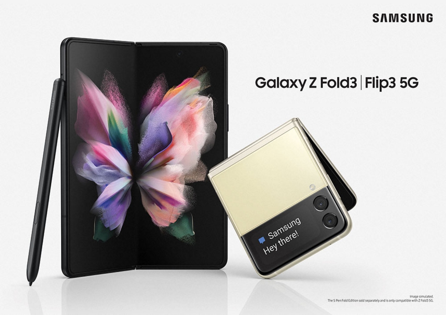 三星摺疊新機來了！Galaxy Z Fold3 和 Galaxy Z Flip3 同步登場