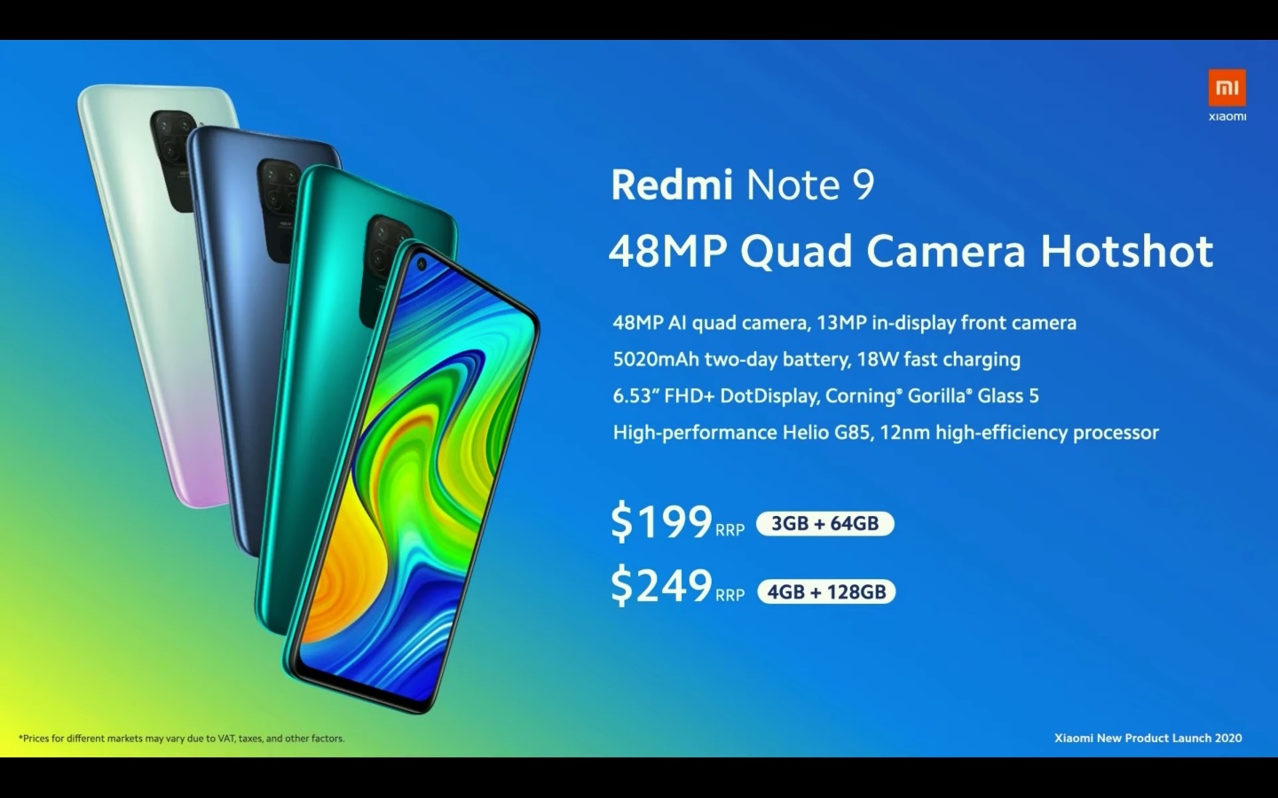 紅米 Note 9 系列和小米 Note 10 Lite 手機國際版發表！不到萬元！搭載 4 鏡頭主相機、超大電量！