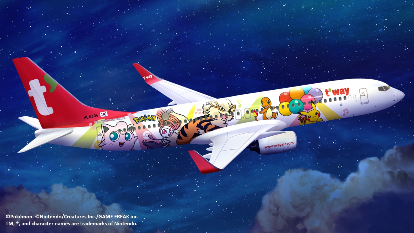 又有皮卡丘彩繪機可以搭！寶可夢公司攜手德威航空再推『 飛翔皮卡丘計畫 』
