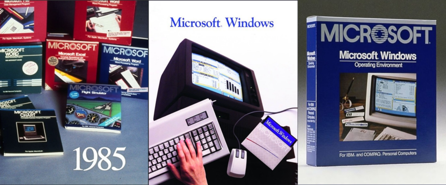 微軟發佈新Windows系統？回到過去發表全新『 Windows 1.0 』