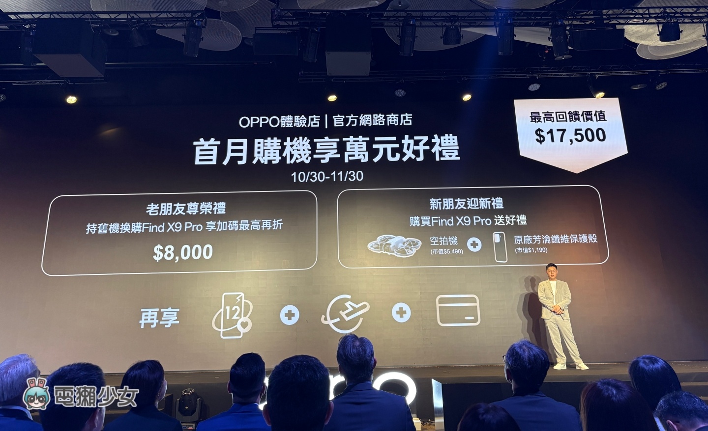 出門| OPPO 發「電」機! Find X9 系列超巨電量與兩億畫素 旗艦手機玩真的! 出門| OPPO 發「電」機! Find X9 系列超巨電量與兩億畫素 旗艦手機玩真的!