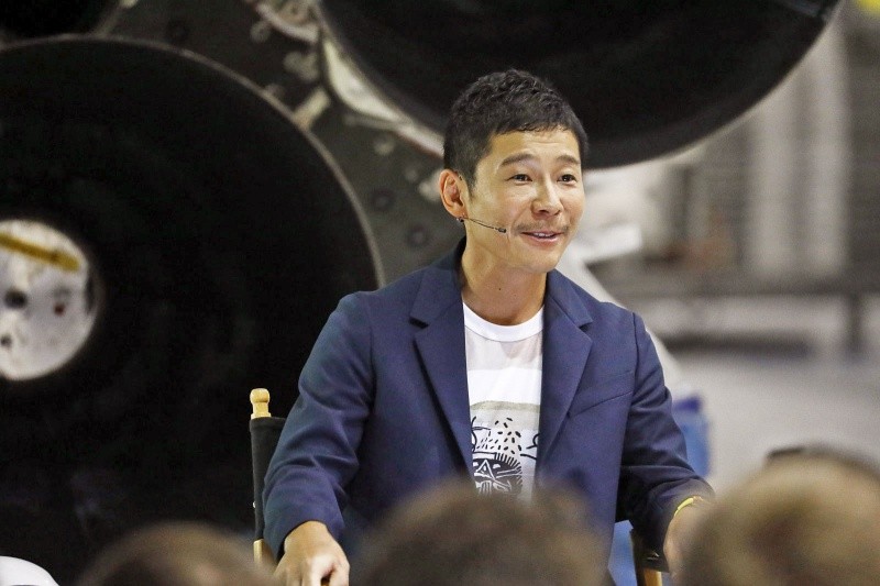 Elon Musk月球之旅的第一名乘客！日本年輕企業家包機將與朋友一同旅行