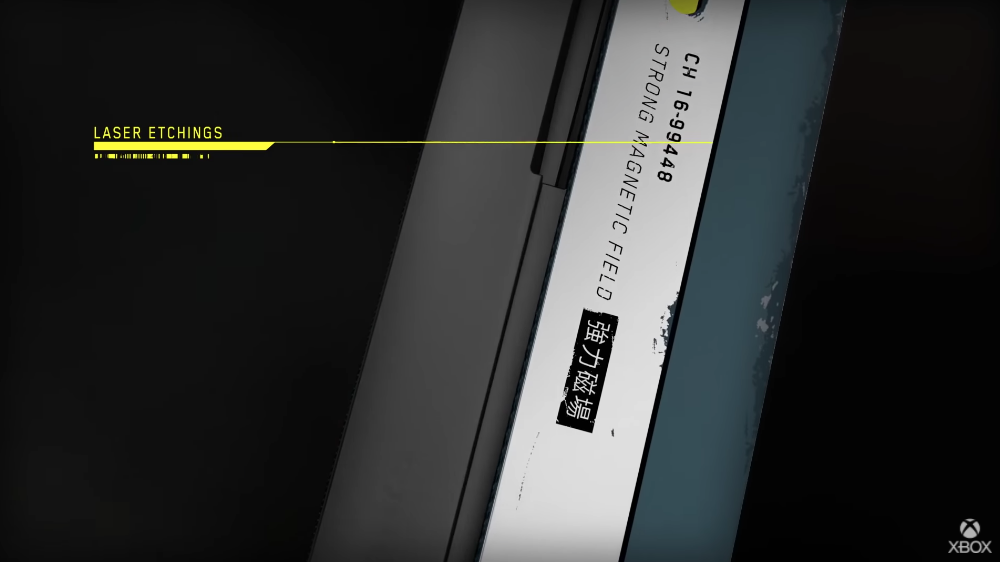 微軟推出《電馭叛客 2077》限量版 Xbox One X 主機 機身仿舊的掉漆設計＋中文字 整體設計超精緻！