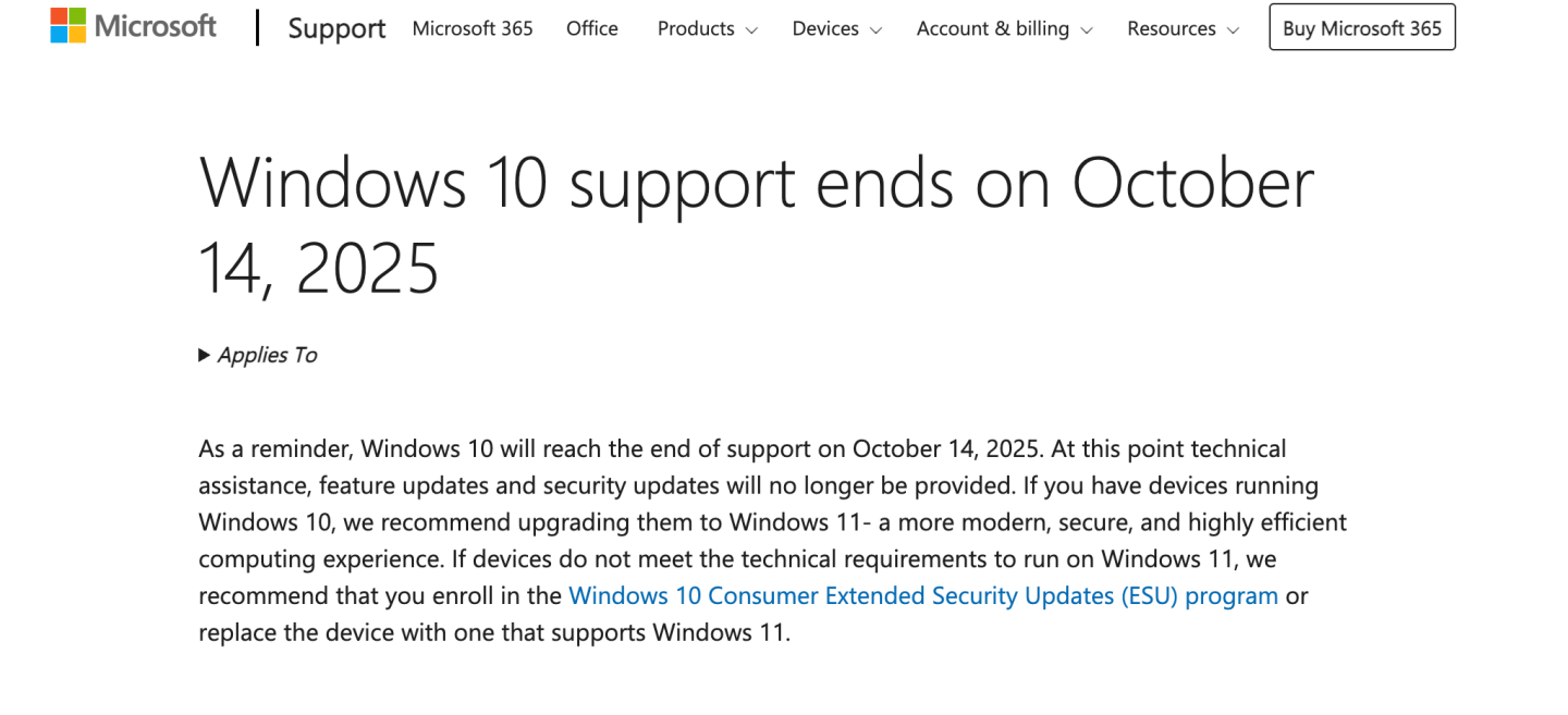 Windows 10 續命大絕！