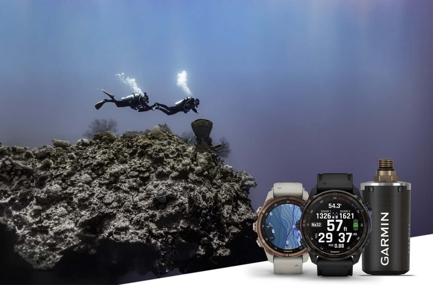 Garmin 發表新一代 Descent Mk3 系列潛水電腦錶 能在水中傳輸文字訊息 最長距離可達 30 米