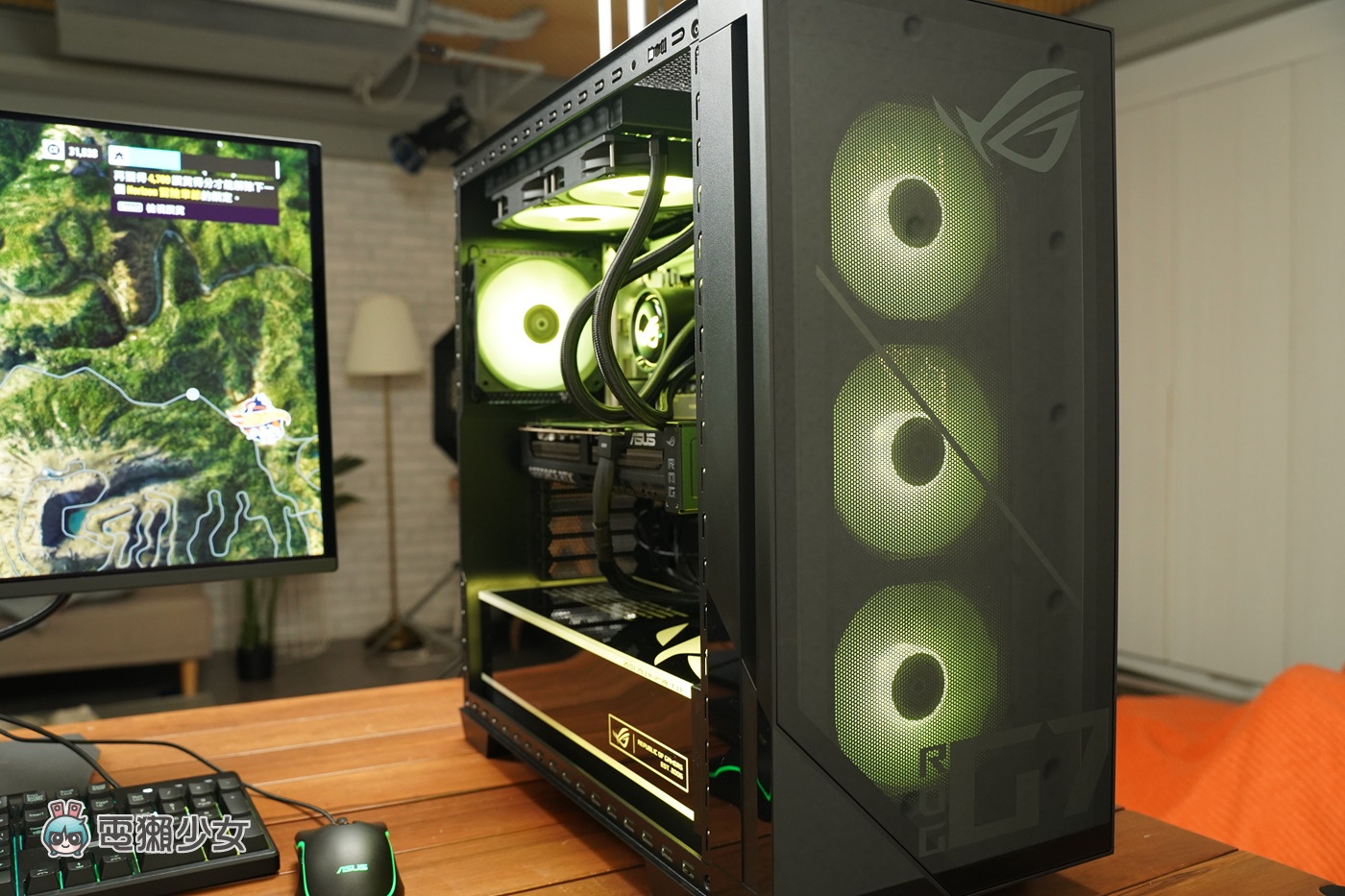 效能猛獸『ROG G700 電競桌機』不僅外型搶眼，效能更加突出！