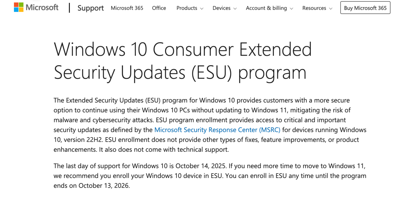 Windows 10 續命大絕！