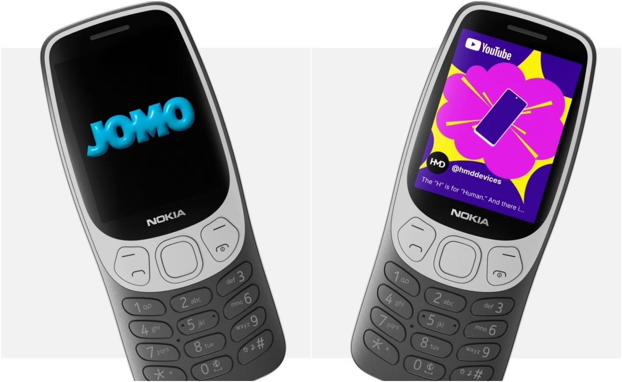 HMD 推出 Nokia 3210 復刻版！可以玩貪食蛇，還能看 YouTube Shorts