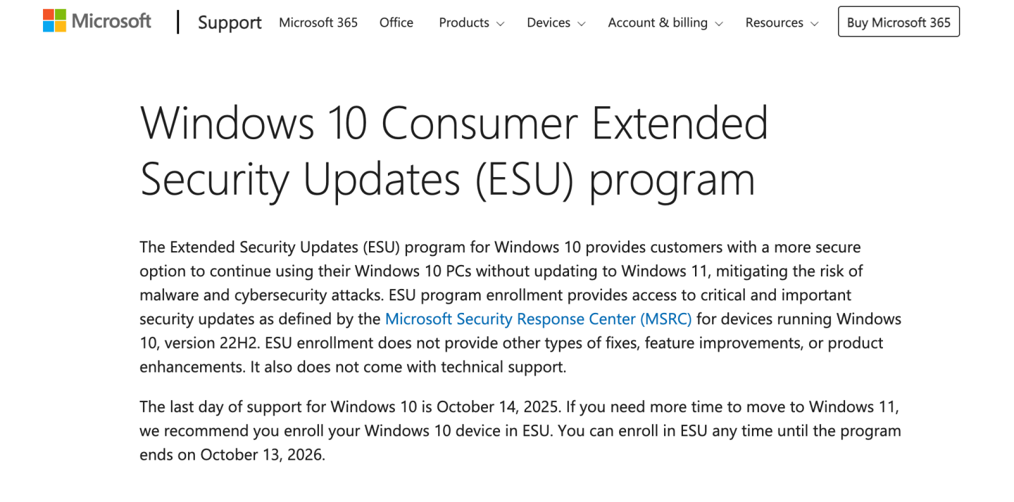 Windows 10 續命大絕！