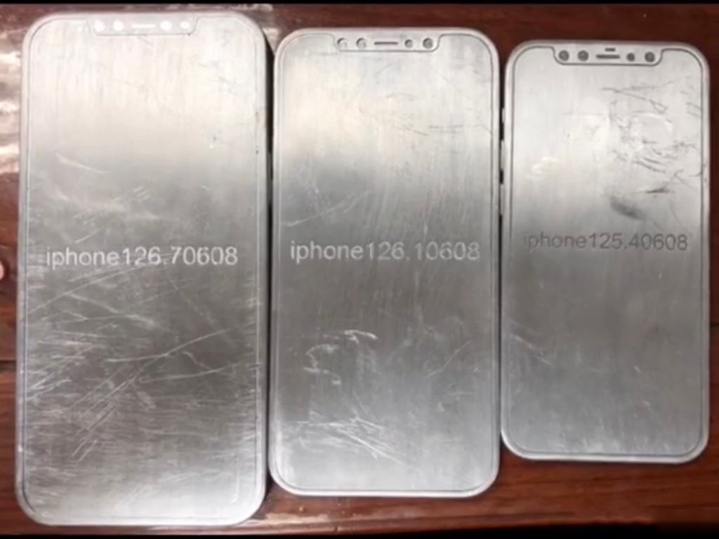 iPhone 12 模型機流出，外型大致確定了？邊框變平整，共三種尺寸