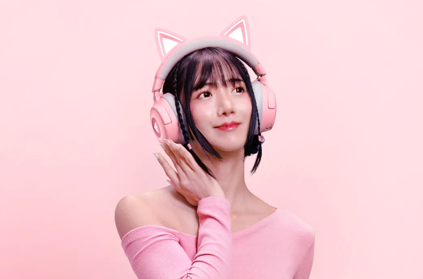 貓貓耳機來了！Razer 新推出 Kraken Kitty V3 系列 Pro、X 雙版本耳機
