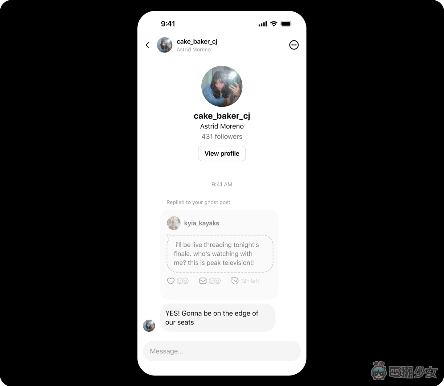 Threads 新玩法登場 推出限時 24 小時的「幽靈貼文」! Threads 新玩法登場 推出限時 24 小時的「幽靈貼文」!