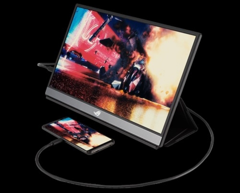 華碩推出最新 240Hz 可攜式電競螢幕『 ROG Strix XG17AHPE 』！最長可有 3.5 小時遊戲時間