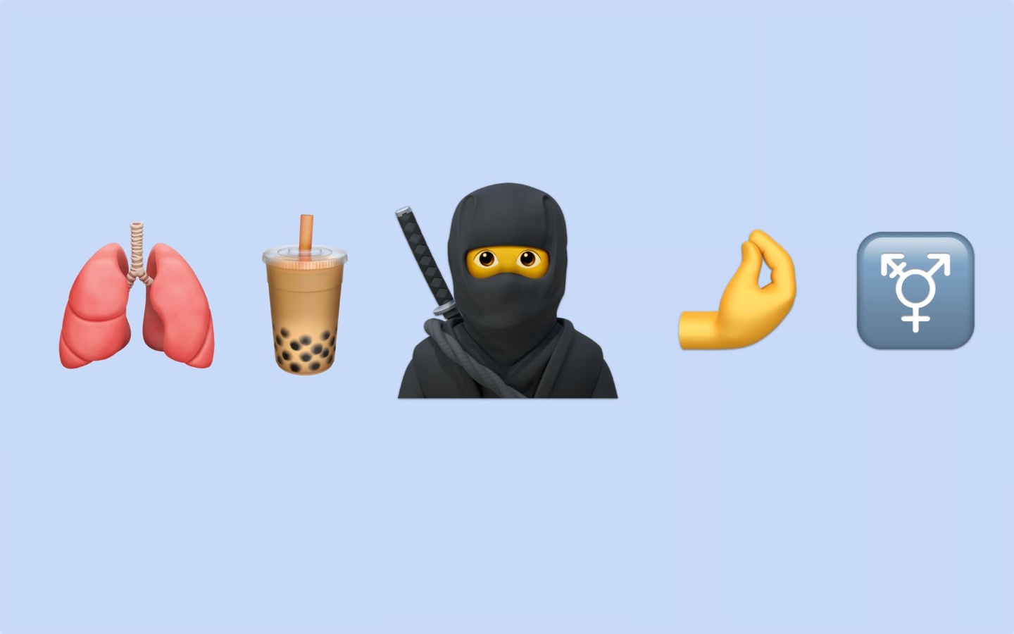 蘋果公佈 iOS 14 將會有珍珠奶茶、忍者、跨性別符號等多款 Emoji  那個帶著眼淚的笑臉超級實用啊！