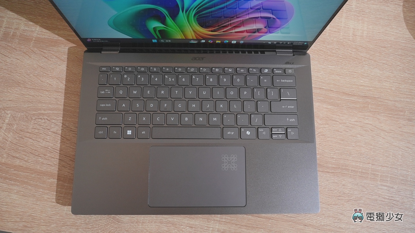 Acer 家的高通處理器筆電 Swift 14 AI 來囉！超過 20 小時續航力