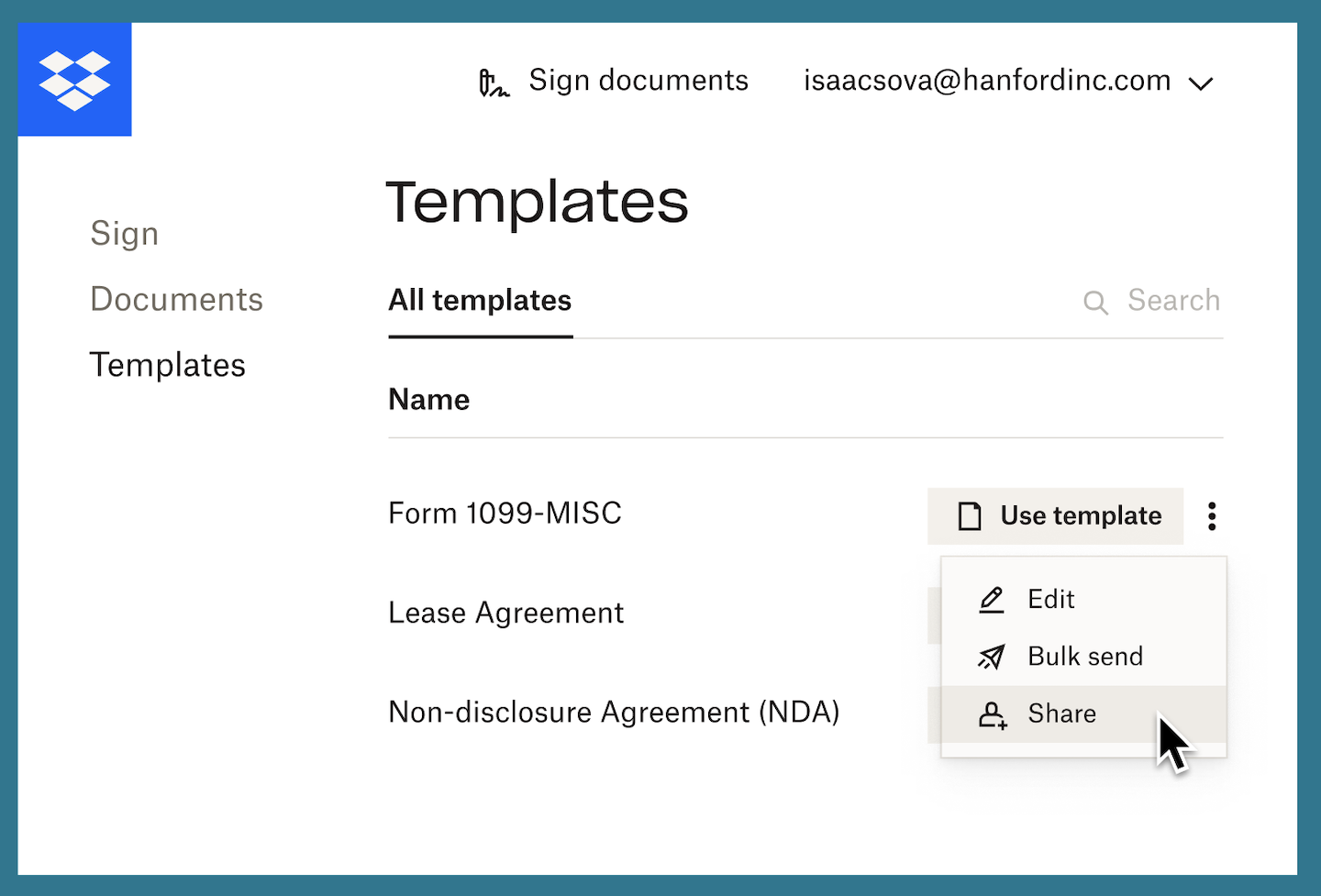 Dropbox 推出全新 HelloSign 電子簽名模板和備份工具 簽署重要電子文件更方便！