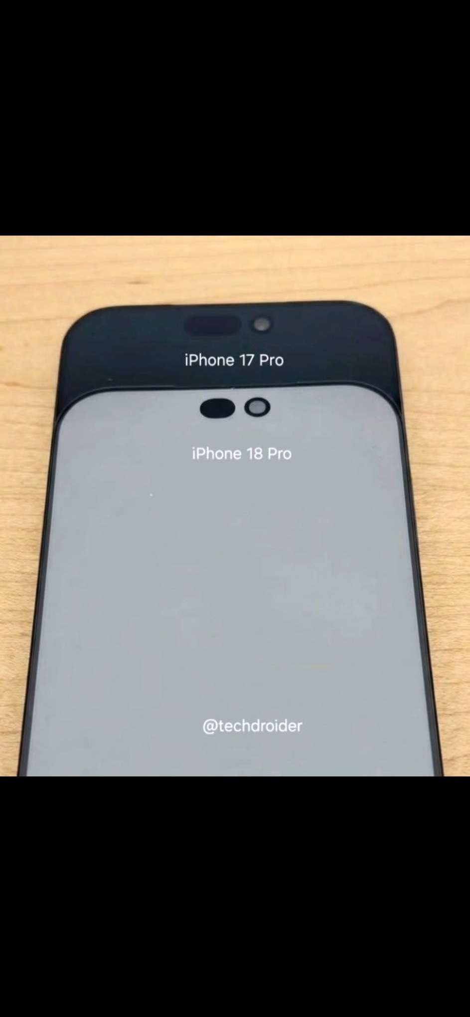 動態島變細了！iPhone 18 Pro 疑似實機照流出，與 17 Pro 五個關鍵差異一次看