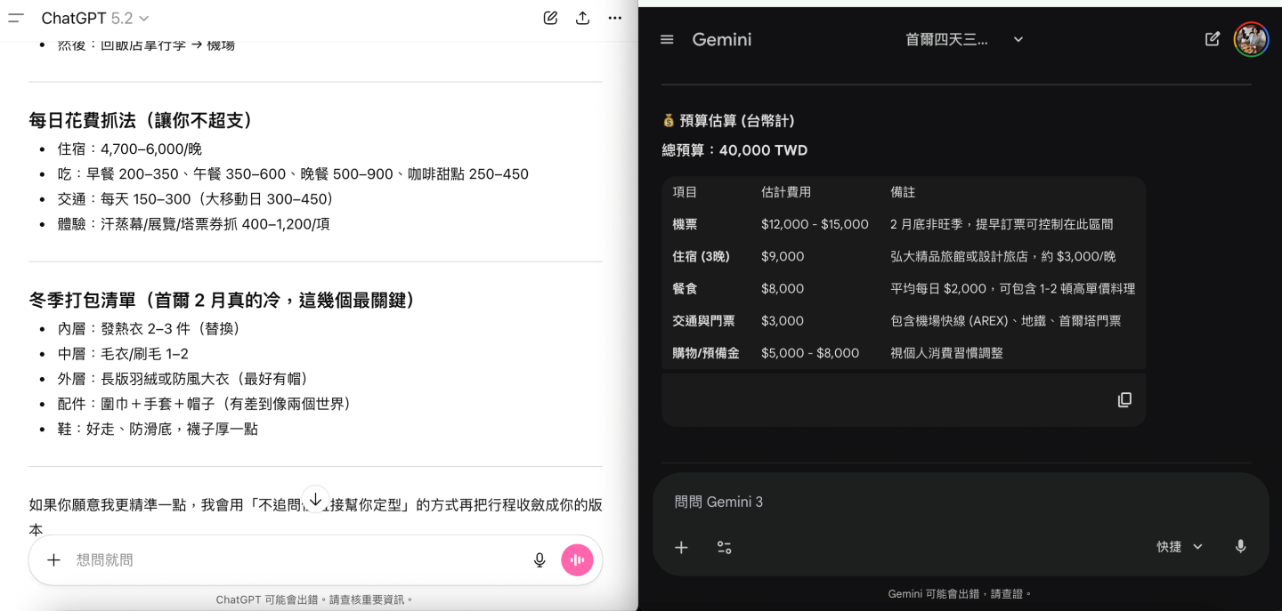 ChatGPT 被超車了？Gemini 實測掀起網路論戰，現在最強 AI 助手到底是誰？
