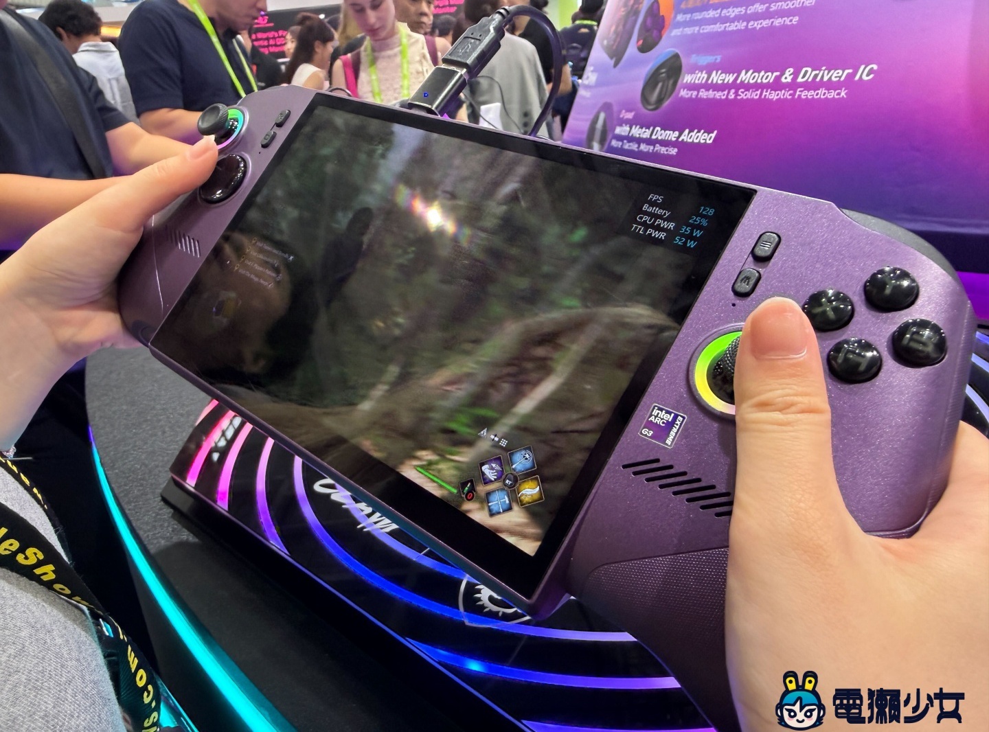 Intel Arc G3 來了！首款專為掌機設計的晶片，MSI Claw 8 EX AI+ 6/23 上市｜電獺少女