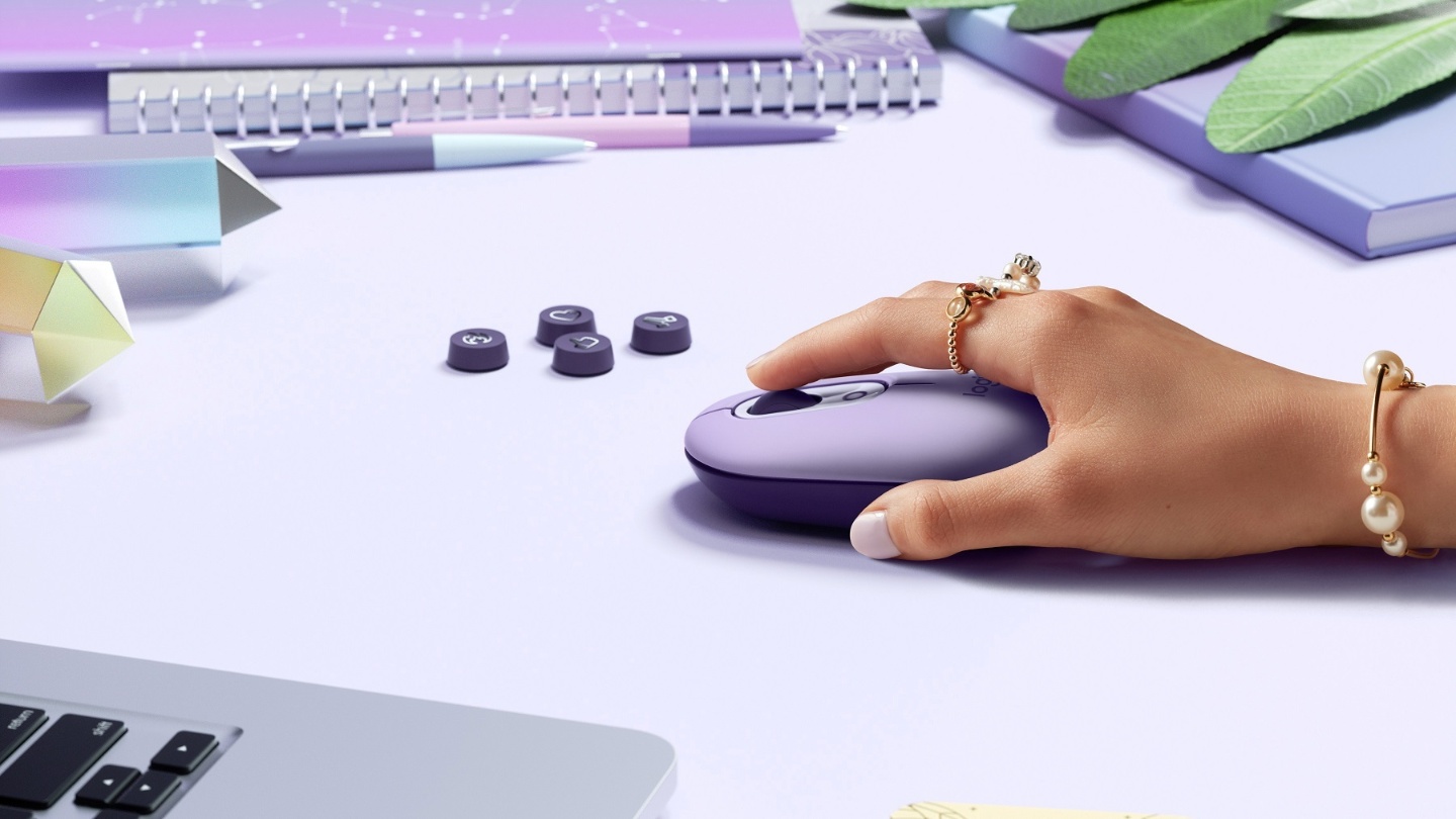 羅技 Logitech POP 無線鍵鼠新色華麗登場！星暮紫 、 迷霧灰將於蝦皮品牌日開賣