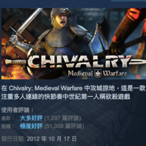 騎士精神：中世紀戰爭 Chivalry: Medieval Warfare