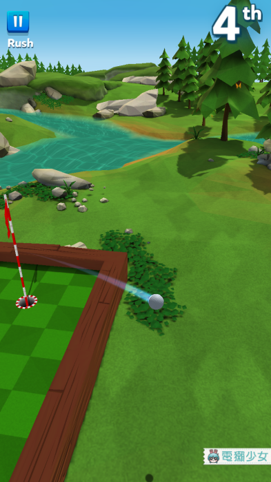 『 Golf Battle 』超殺時間的刺激小遊戲 快跟朋友來場線上高爾夫對決吧！Android / iOS