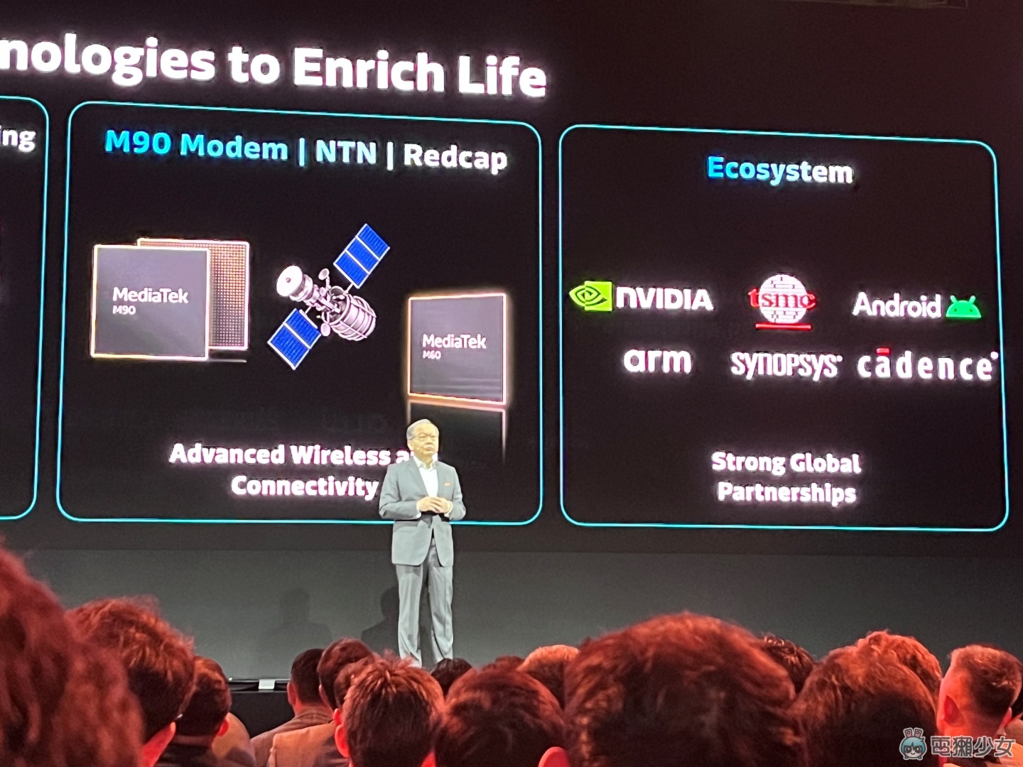 COMPUTEX 2025｜聯發科蔡力行宣布 2 奈米晶片 黃仁勳驚喜登場！