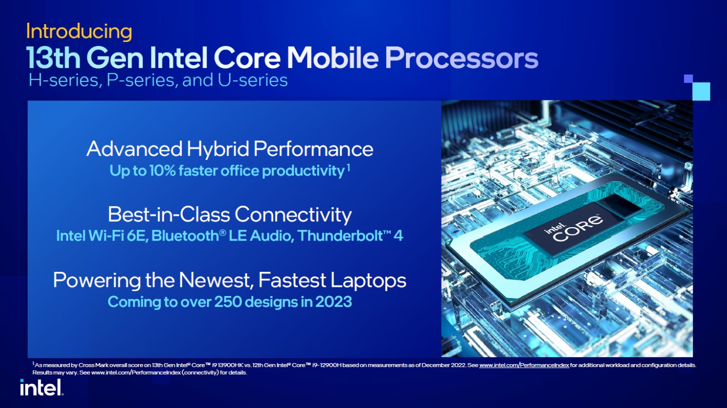 Intel 推出第 13 代筆電處理器坐擁 24 核心！新一代 Intel Evo 說要插電不插電都好用