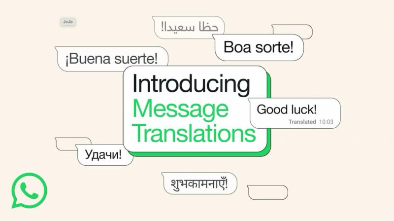 WhatsApp 推出新功能 內建即時訊息翻譯 iOS 支援 19 種語言 跨國聊天沒阻礙