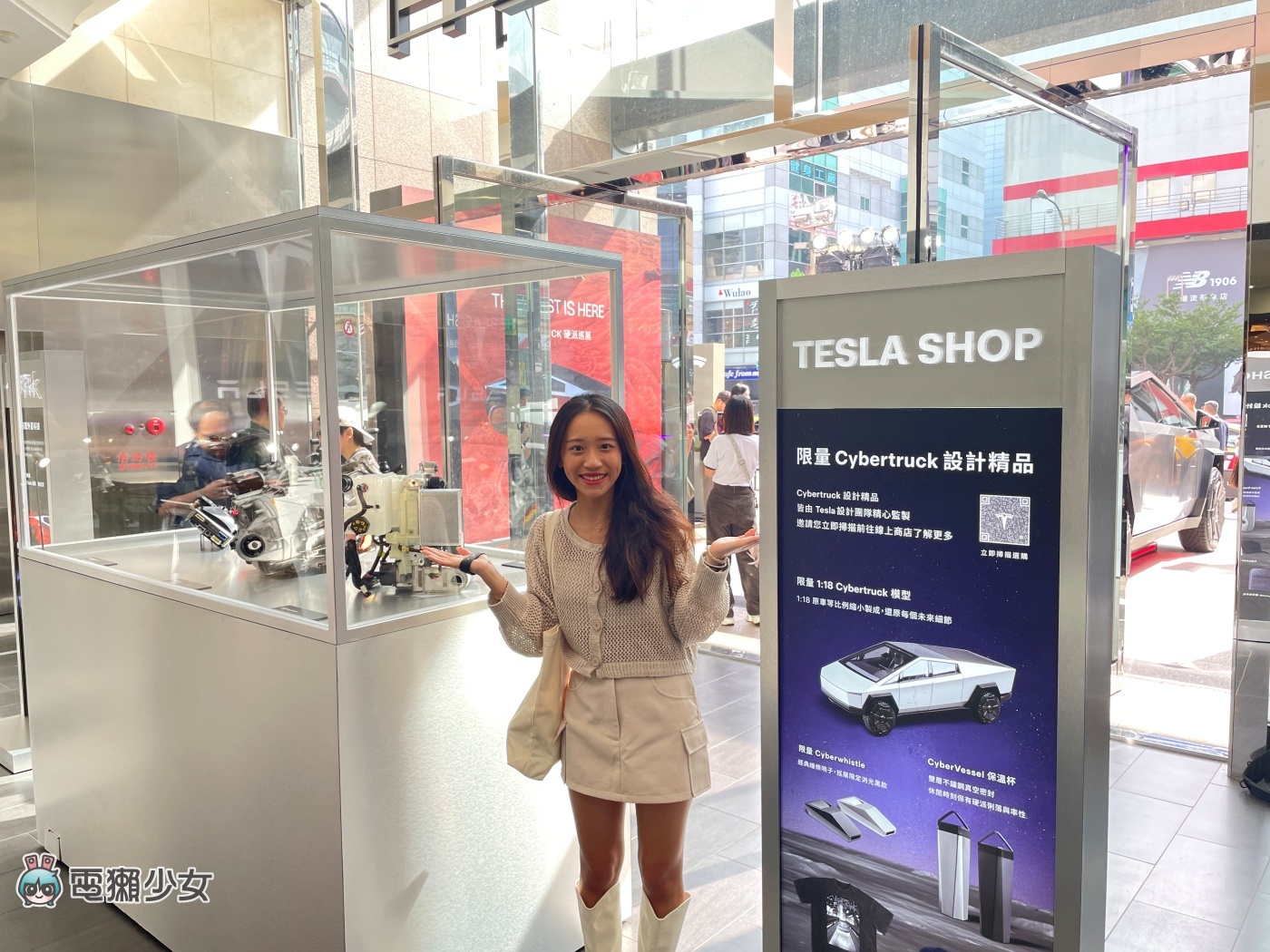 出門｜Tesla Cybertruck 超硬派電動皮卡 台灣巡迴展演開始啦！