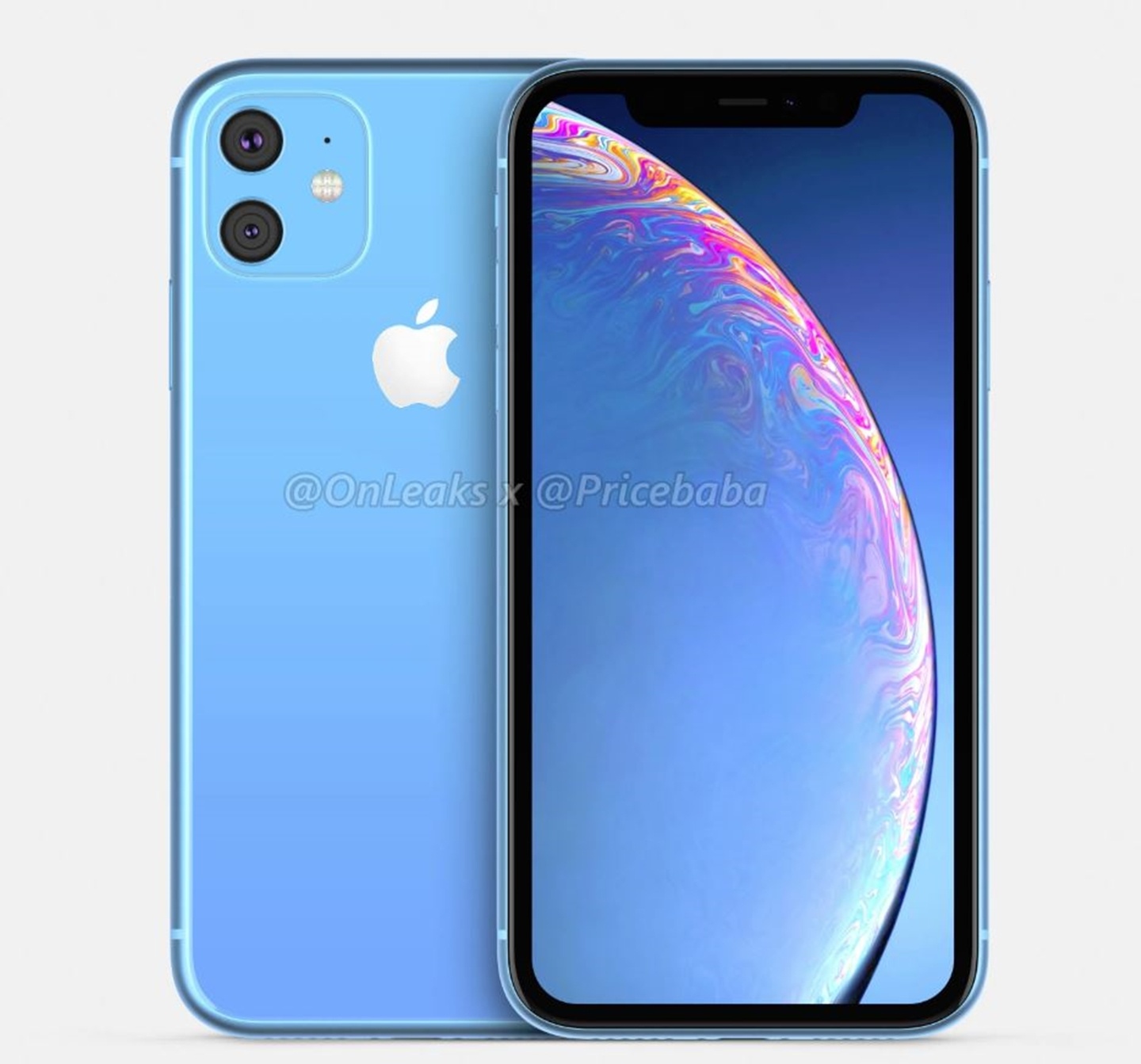 出現了2019 iPhone XR 的渲染圖  雙主鏡頭被框在方型中...這設計你OK嗎？