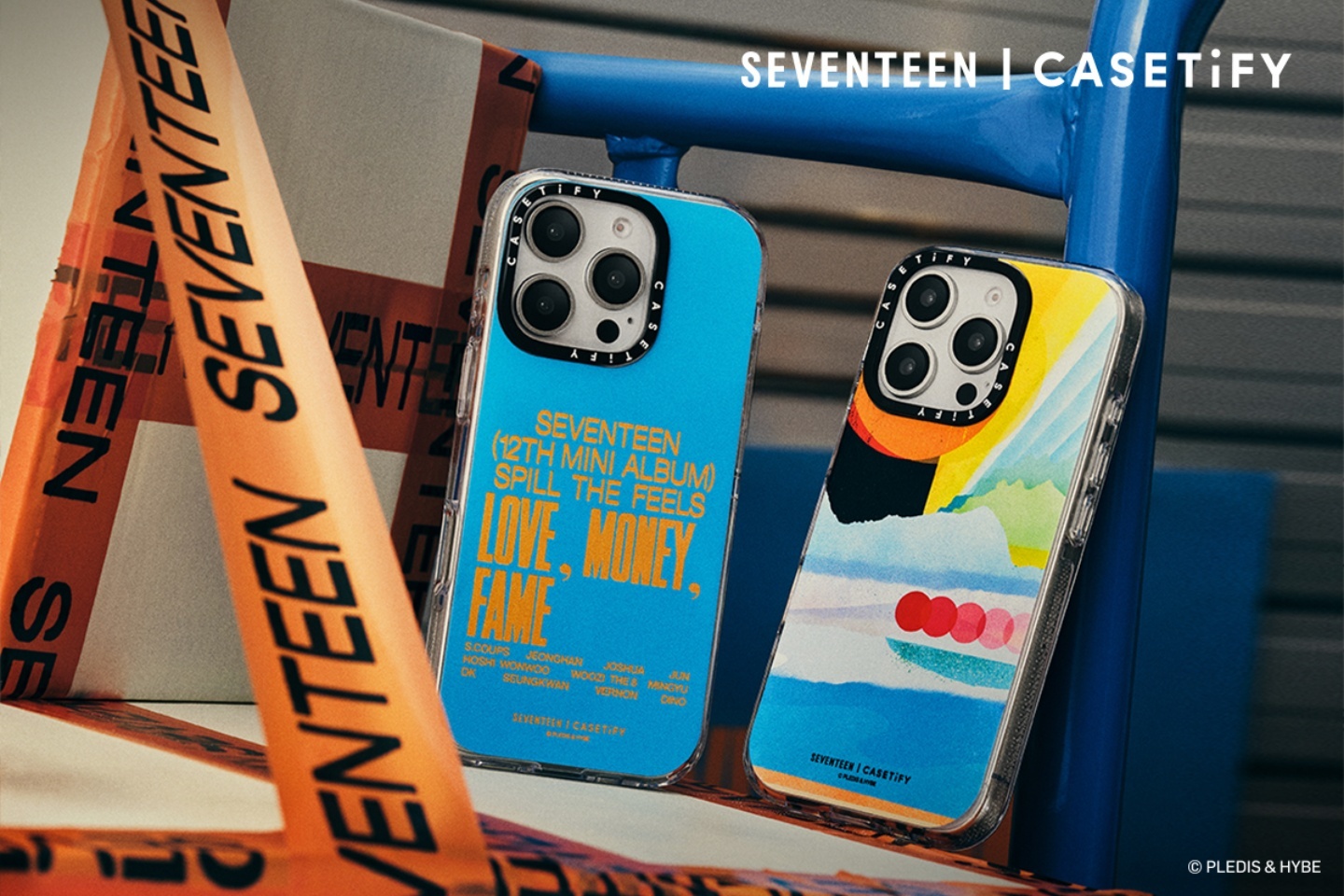 CASETiFY 與 SEVENTEEN 合作！推出以迷你專輯《SPILL THE FEELS》為靈感的聯名系列