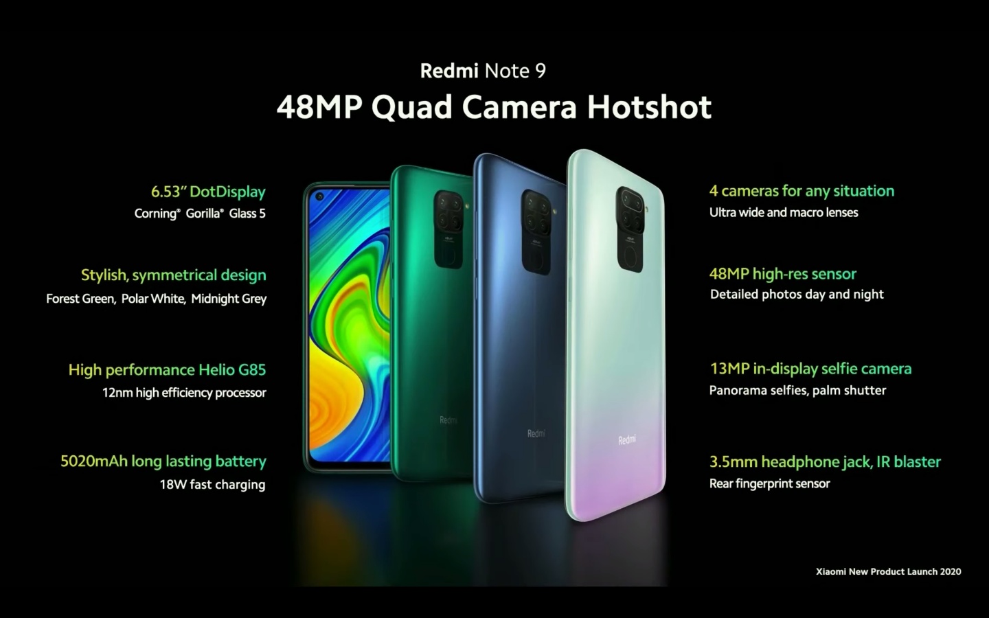 紅米 Note 9 系列和小米 Note 10 Lite 手機國際版發表！不到萬元！搭載 4 鏡頭主相機、超大電量！